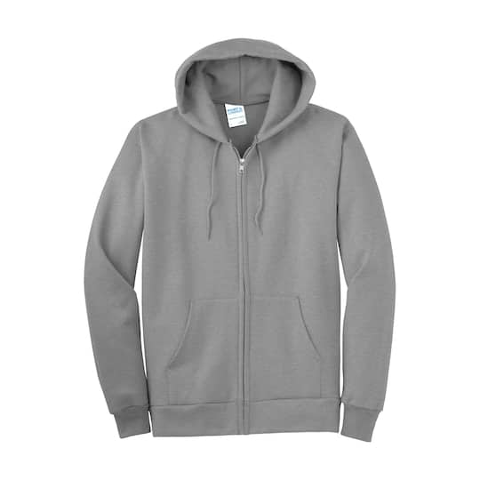 Port & Company® Essential Fleece Full-Zip Hooded Sweatshirt